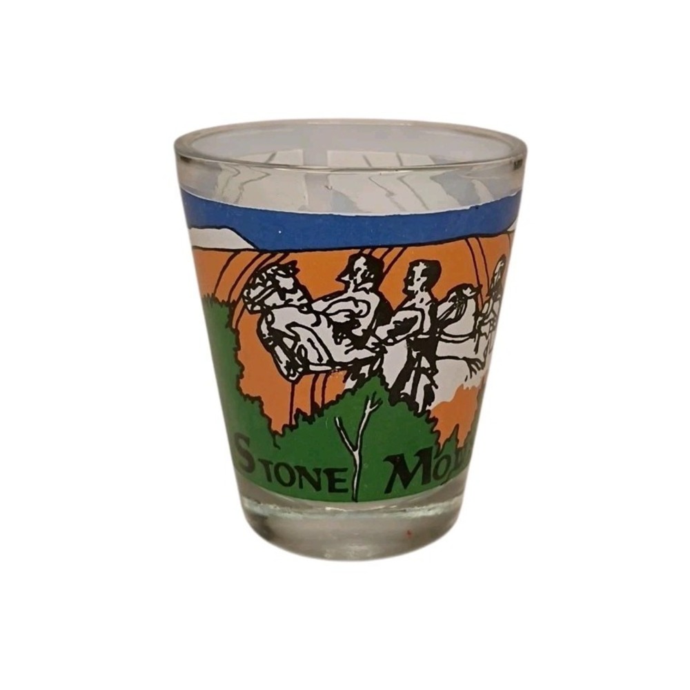 Stone Mountain Park‎ Shot Glass Souvenir Georgia